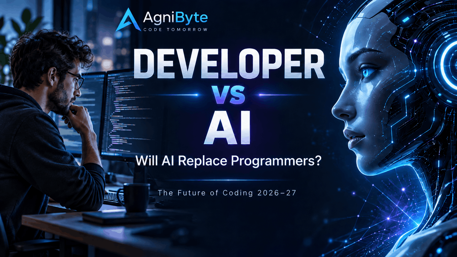 Developer vs AI: Is Coding Still a Safe Career in 2026–27?